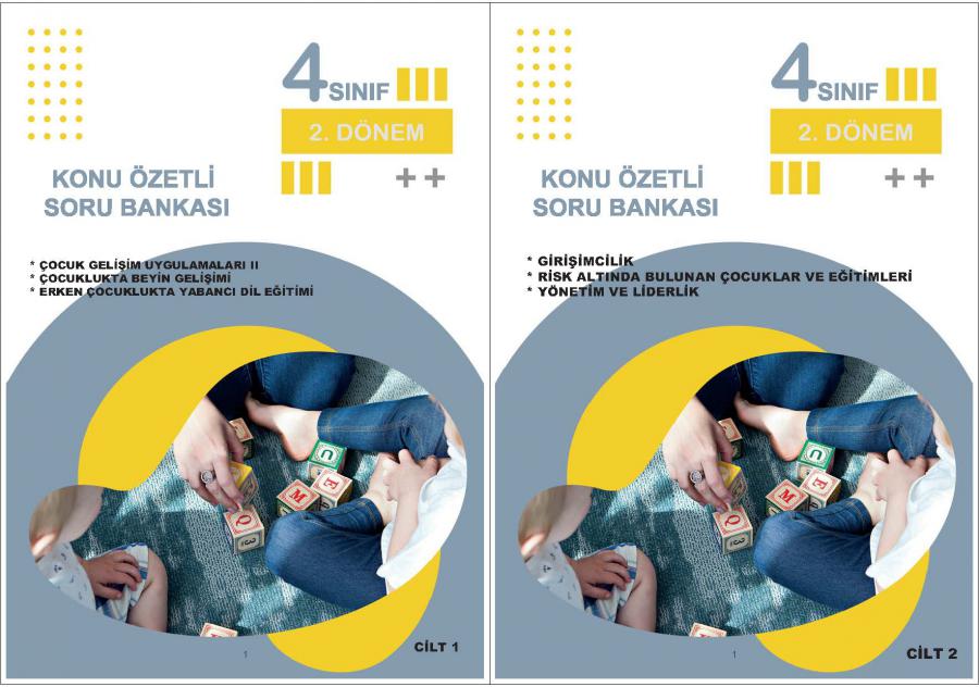 AUZEF 4. SINIF 6 DERS KONU ÖZETLİ SORU BANKASI 